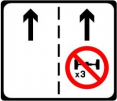 Prohibited Axles in Right Hand Lane (Road Tunnels)
